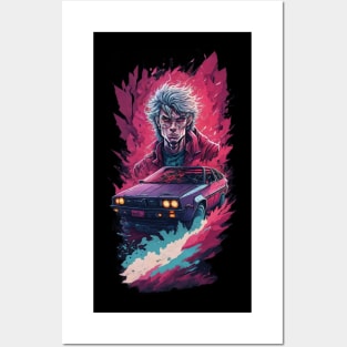 Evil DMC DeLorean Posters and Art